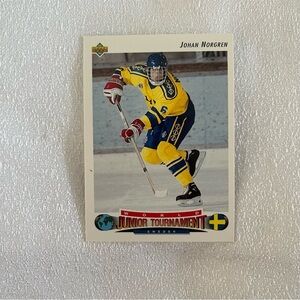 225 Johan Norgren Hockey Trading Card